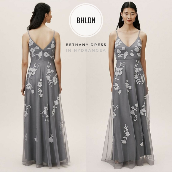 BHLDN Anthropologie Bethany dress - Hydrangea, size 14, New with Tags